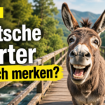 Mit Eselsbrücken merkt sich dein Gehirn neue Wörter und Grammatik