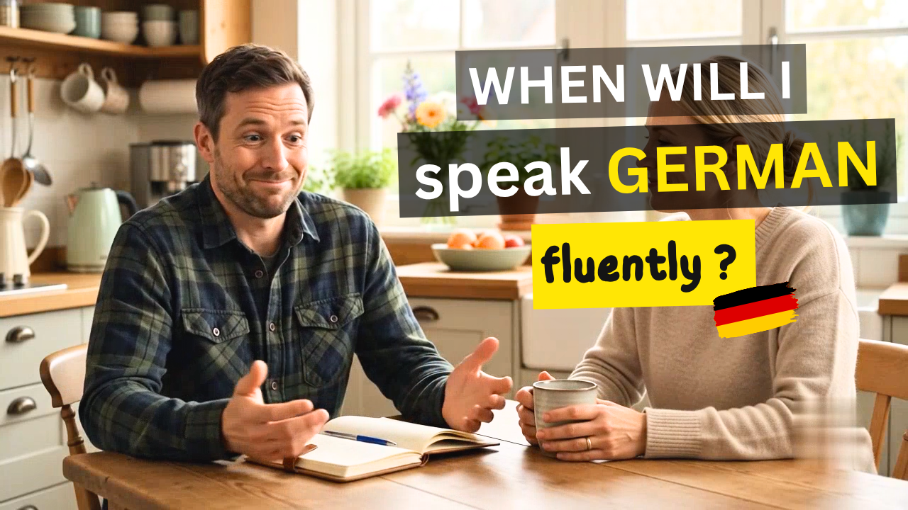 Understanding German but not being able to speak it, is frustrating.